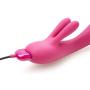 Je Joue Fifi Rabbit Three Motors With Five Independent Speeds and Patterns, Fuchsia