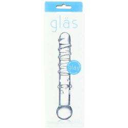 Gläs Callisto Clear Glass Dildo