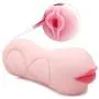 Double head Realistic Pussy masturbator for men, silicone sex doll real life with 3D vagina, blowjob sex toys masturbator for men, 0.43kg Double head Realistic Pussy masturbator for men, silicone sex doll real life with 3D vagina, blowjob sex toys masturbator for men, 0.43kg