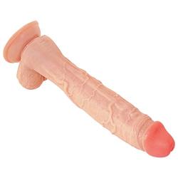 Tdcwsd001 11 Inch Huge Long Silicone Soft-Dîldɔ Massager for Women - Oversized Horse - Longing for Pleasure, Never Tired Different Enjoyment tdcwsd001