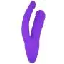 Silicone Double Penetrator Realistic Vibrating Dildo for Anal and Vaginal Penetration Powerful Vibrations Adult Sex Toy Vibrator