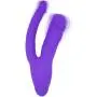 Silicone Double Penetrator Realistic Vibrating Dildo for Anal and Vaginal Penetration Powerful Vibrations Adult Sex Toy Vibrator