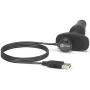 B-VIBE - Novice Plug - Beginner Vibrating Butt Plug That Offers 15 Vibrating Patterns & 6 Intensity Levels (Insertable Size: 3.35” / 8.5 cm x 1” / 2.5 cm - Color: Black)