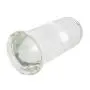 NewMaxer Large Round Glass Butt Plug Huge Crystal Anal Plug Anal Masturbation Butt Expander Sex Pleasure Wand (Short)
