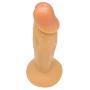 Roxy Sex Toys Anal Dildo for Men & Women 5” Small Anal Butt Plug P Spot and G Spot Realistic Ribbed Penis Head for Beginners