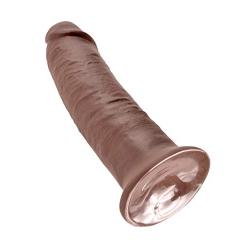 Pipedream King Cock Dildo, Brown, 10 Inch