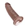 Pipedream King Cock Dildo, Brown, 10 Inch