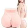 ZEMALIA Male Masturbators 3D Realistic Ass and Clitoris Vagina Doll with T-Back Design Pocket Vagina Pussy Adult Sex Toys Intense Stimulation for Men Sexual Wellness Discreet Packed
