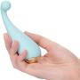 CalExotics Slay #ThrillMe – Silicone Mini Tickler Vibrator – Rechargeable Waterproof Adult Sex Toys for Women – Blue