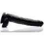 Easy Entry 8 Inch Slim Dildo with Balls, Black Easy Entry 8 Inch Slim Dildo with Balls, Black