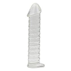Huge Double-Ended Body Safe Crystal Glass Rod