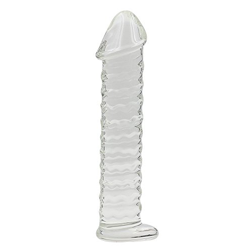 Huge Double-Ended Body Safe Crystal Glass Rod