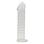 Huge Double-Ended Body Safe Crystal Glass Rod