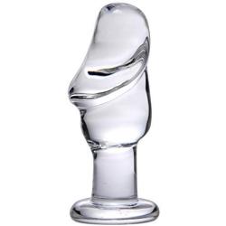 Asvini Glass Penis Anal Plug