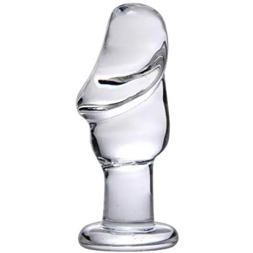 Asvini Glass Penis Anal Plug Asvini Glass Penis Anal Plug