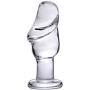 Asvini Glass Penis Anal Plug