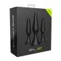 Naughty Anal Butt Plug - Silicone Sex Toy, Trainer, Prostate Massage - for Male, Female, and Beginner - Kit Naughty Anal Butt Plug - Silicone Sex Toy, Trainer, Prostate Massage - for Male, Female, and Beginner - Kit