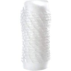 Doc Johnson OptiMALE - ULTRASKYN - Reversible Stroker with Storage Case - Link - Frost