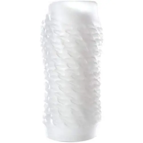 Doc Johnson OptiMALE - ULTRASKYN - Reversible Stroker with Storage Case - Link - Frost