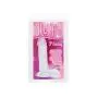 Doc Johnson Blush - ULTRASKYN - 7 Inch Ballsy Super Cock - 8 in. Long and 1.8 in. Wide - Balls Provide a Sturdy Base - Dildo