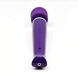 Moonsun08 Magic Wand with Free Wand Essentials Massager Rechargeable Magic Wand Massager Handheld Foot Neck Head Full Body Vibrator Purple