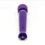 Moonsun08 Magic Wand with Free Wand Essentials Massager Rechargeable Magic Wand Massager Handheld Foot Neck Head Full Body Vibrator Purple