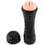 Electric Silicone Male Aír-cräft Cup, Senior Men, 100% Medical Silica, Man Black T-Shirt, Warm Cup - Training Sleeve Black