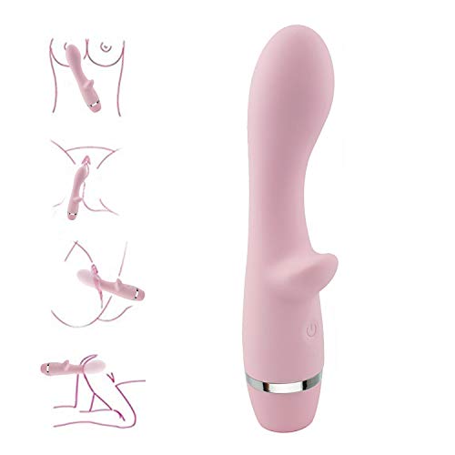 G Spot Rabbit Waterproof Vibrator 10 Speeds Powerful Vibration Clitoral Stimulation Vibe Bullet Adult Sex Toy for Women Personal Wand Massager - SEXBAY (Pink-3)