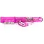 WEI EI Waterprrof Silent Women Multispeed G-Stimulator USB Rechargeable Powerful Female Telescopic Thrvst Messager (Pink)