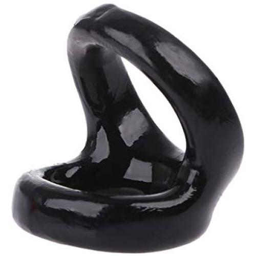 Tingze416 Double Rings for Men - Silicone Clock Ring for Sex