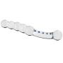 Sexbaby Glass Dildo Crystal Anal Plug Personal Massager for G-Spot Stimulation, 9.6 Ounce