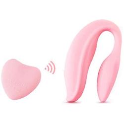 XSEXO Wireless Remote Control Rechargeable Mini Finger U Shape Sucking Massager with Strong Patterns Handsfree USB Waterproof Massager Wand