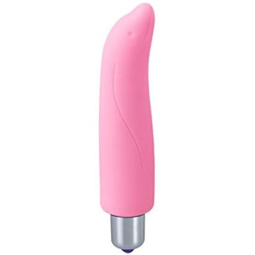 Vibrator, Oomph! 4 Inch Silicone Waterproof Vibration Massager 16 Modes Curved Tip Magic Wand Vibrator Sexy Toy - Pink