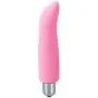Vibrator, Oomph! 4 Inch Silicone Waterproof Vibration Massager 16 Modes Curved Tip Magic Wand Vibrator Sexy Toy - Pink Vibrator, Oomph! 4 Inch Silicone Waterproof Vibration Massager 16 Modes Curved Tip Magic Wand Vibrator Sexy Toy - Pink