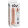 Pipedream Products King Cock 7" Uncut Cock, Flesh, 12.1 Lb