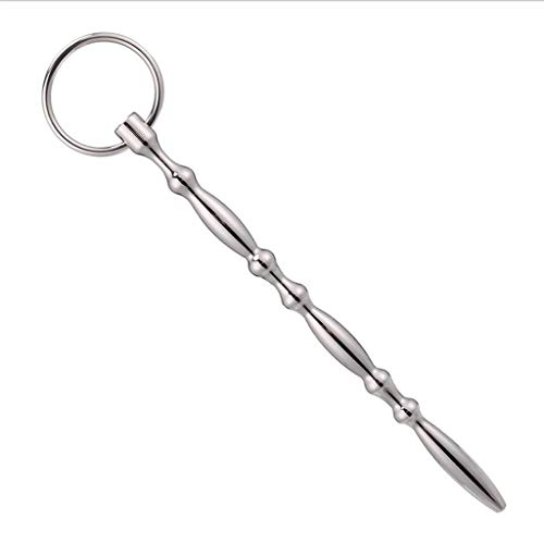 LLFX Long Urethrǎl Urethrǎl Tube Male Hand Massage Toys Stainless Steel Watertight Easy to Clean Backpack