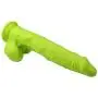 Lickerlish SPATTS 8.5" Premium Silicone Dildo Neon Green with Suction Cup
