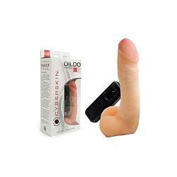 TLC CyberSkin Vibrating CyberPenis with Balls, Natural
