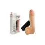 TLC CyberSkin Vibrating CyberPenis with Balls, Natural TLC CyberSkin Vibrating CyberPenis with Balls, Natural