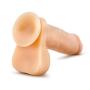 Eden 9" Long Thick Realistic Dildo - Cock and Balls Dong - Suction Cup Harness Compatible - Sex Toy for Women - Sex Toy for Adults (Beige)