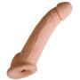 Extender Male Extension Girth Enhancer Lock Sleeve Ring for Men Reusable -Time Delay - Masculine Charm