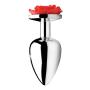 Booty Sparks Red Rose Anal Plug, Large