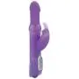 CalExotics Thrusting Orgasm Jack Rabbit - Vibrator With Rotating Shaft – Adult Sex Toys for Couples - Clitoral G Spot Massager - Purple