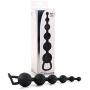 Evolved Novelties Adam & Eve Butt Beads Silicone, Waterproof, Black