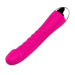 Dildo Vibrator for Women Sex Toys of 10 Vibrating Rabbit Vibrator Clit G Spot Vibrators Couple Sex Toy (Pink)