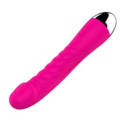 Dildo Vibrator for Women Sex Toys of 10 Vibrating Rabbit Vibrator Clit G Spot Vibrators Couple Sex Toy (Pink)