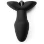Anal Plug , YOVE Silicone 10 Mode Vibrating Butt Plug and Prostate Massager Anal Sex Toy for for Men, Women or Couples (BLACK)