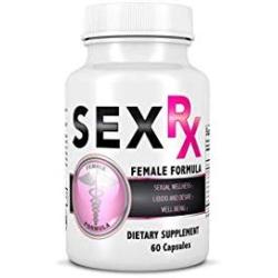 Female Intimacy RX- Libido Booster and Enhancer for Women- Increase Mood, Desire and Stimulate Arousal- Enhance Sensitivity, Sensuality, Sensation and Pleasure- 60 Capsules