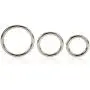 California Exotics Silver Ring, 3-Piece Set California Exotics Silver Ring, 3-Piece Set