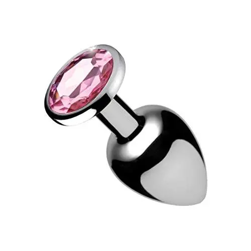 Booty Sparks Pink Gem Anal Plug, Medium Booty Sparks Pink Gem Anal Plug, Medium
